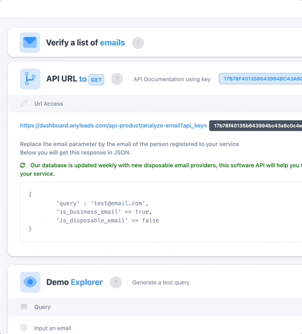 Real-Time Validation