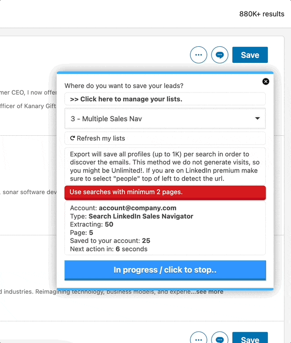 B2B Email Extraction