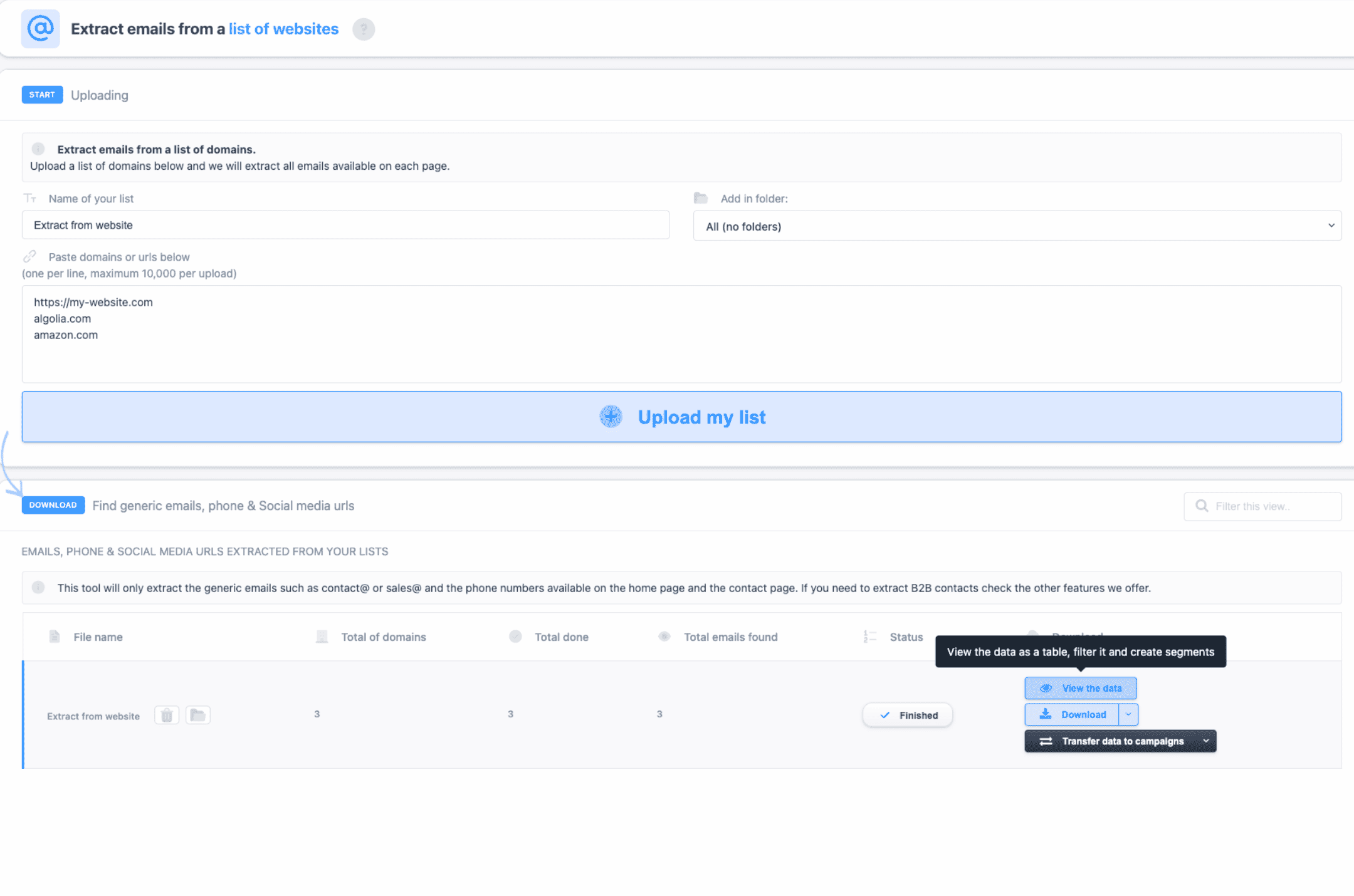 AI Email Finder Demo